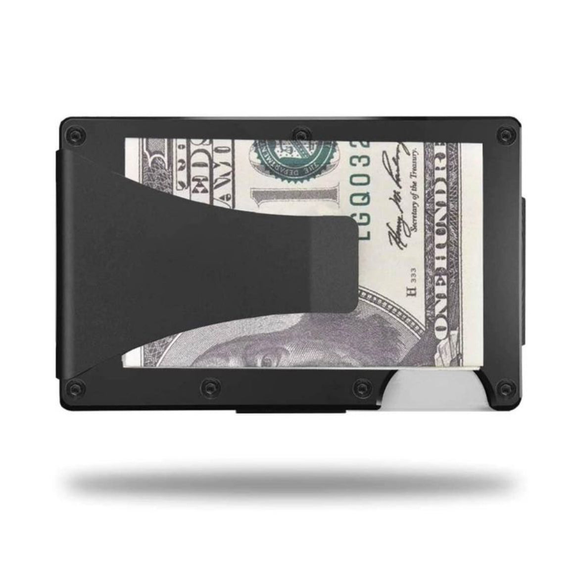 B&P Aluminium Wallet (8.5 x 5.5 x 0.5 cms)