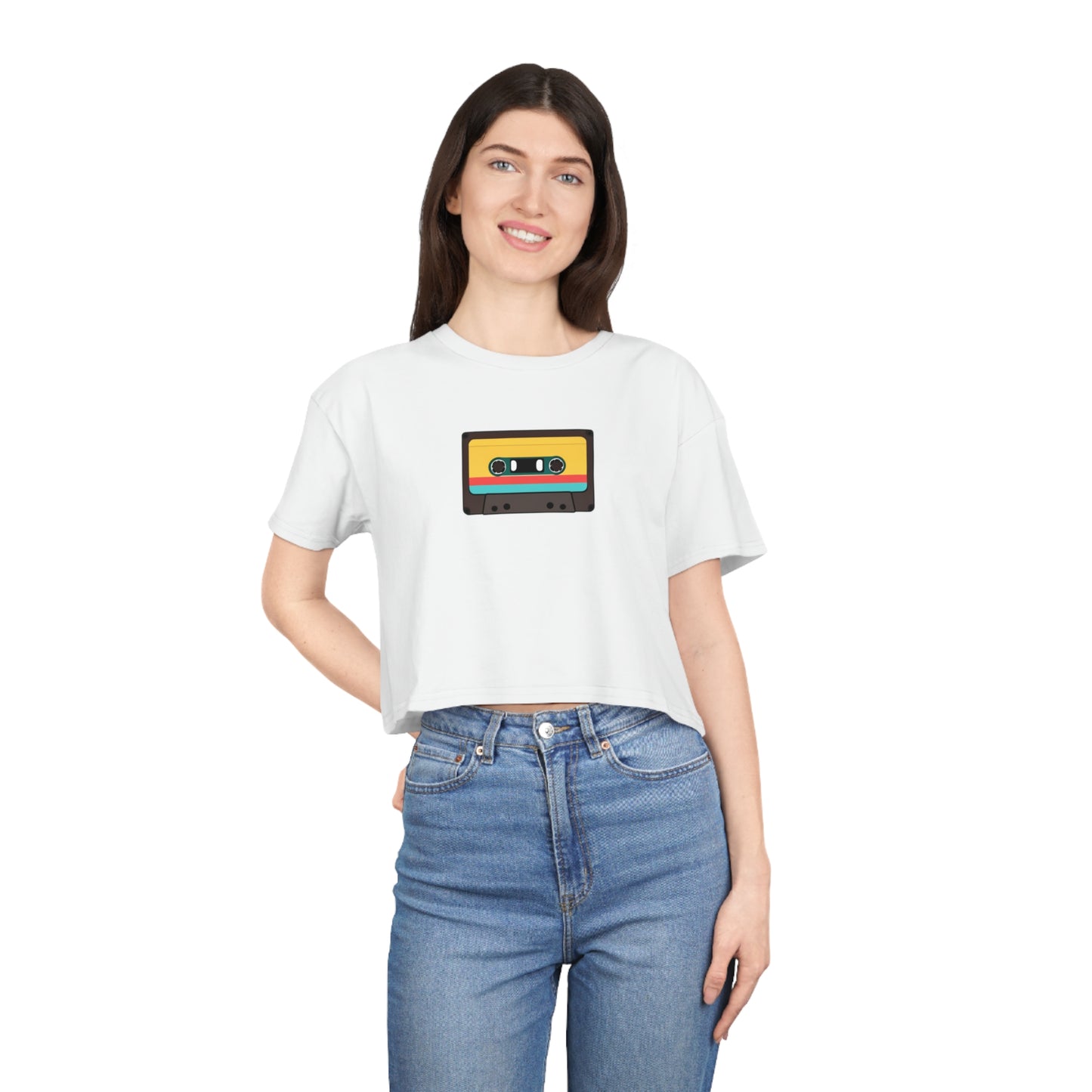 B&P Women's Crop Tee